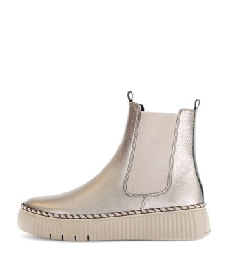 Stivaletto Chelsea beige