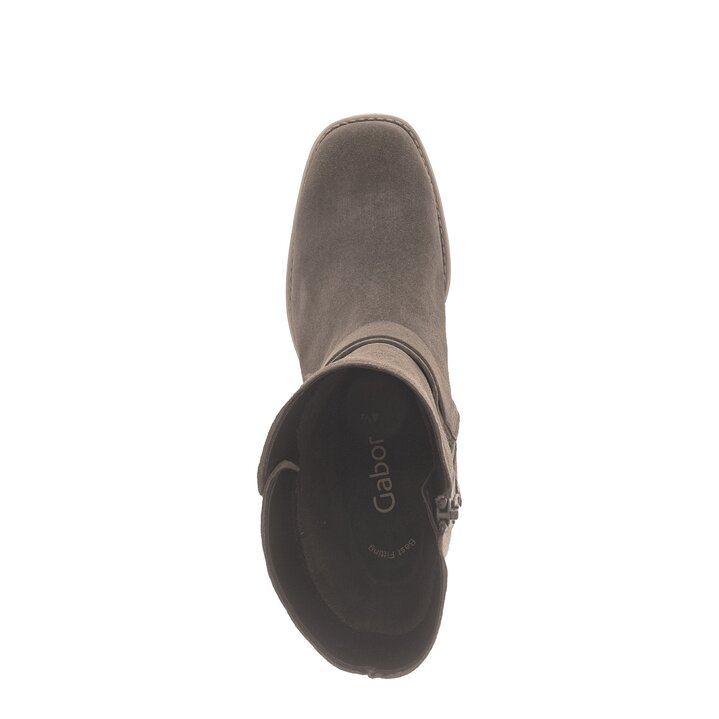 Sportliche Stiefelette braun #5