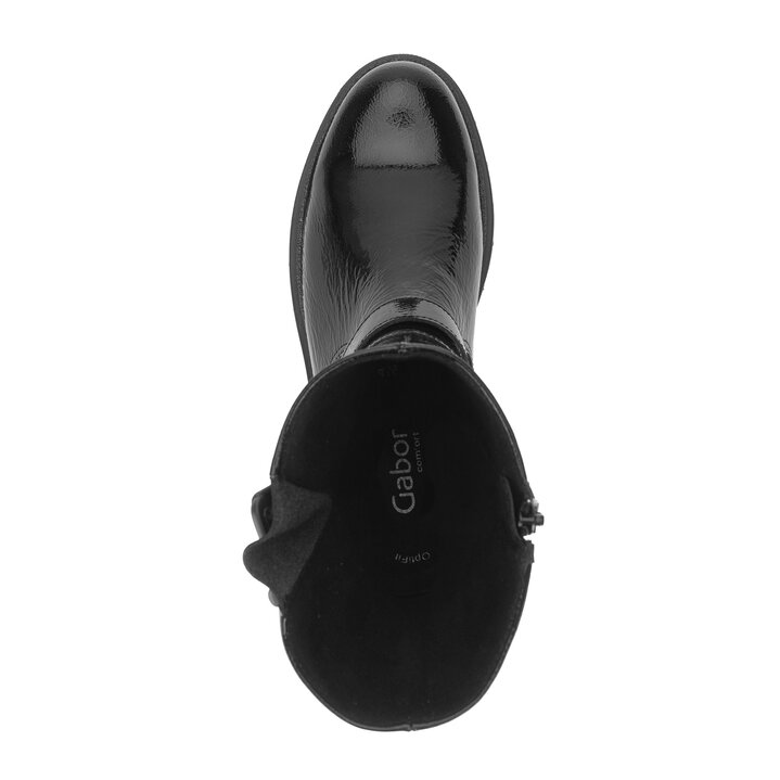 Sportliche Stiefelette schwarz #5