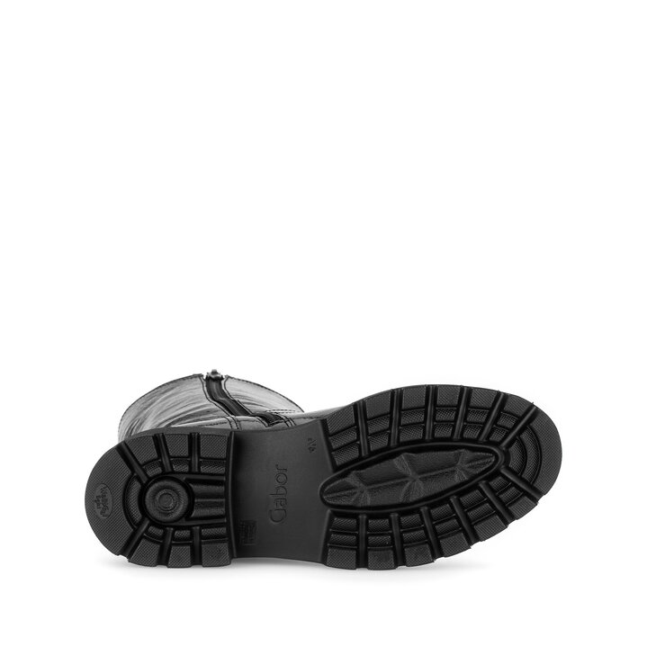 Sportliche Stiefelette schwarz #4