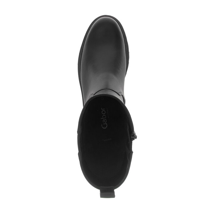 Sportliche Stiefelette schwarz #5