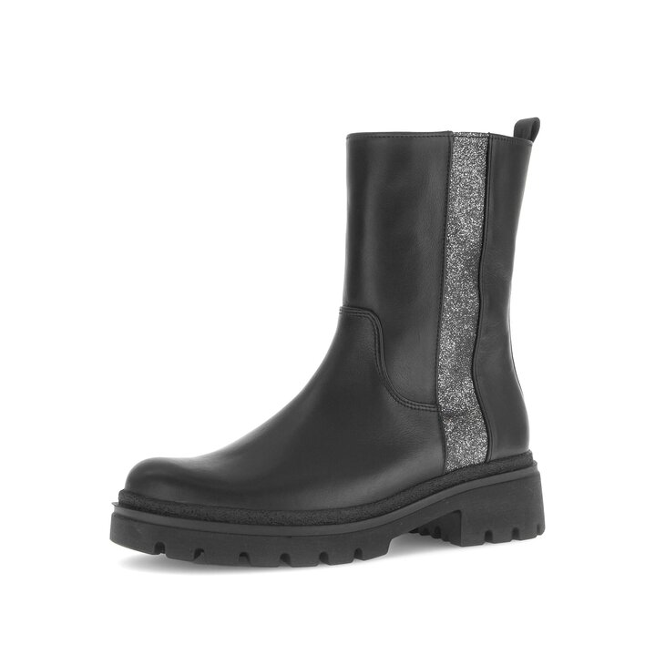 Sportliche Stiefelette schwarz #2