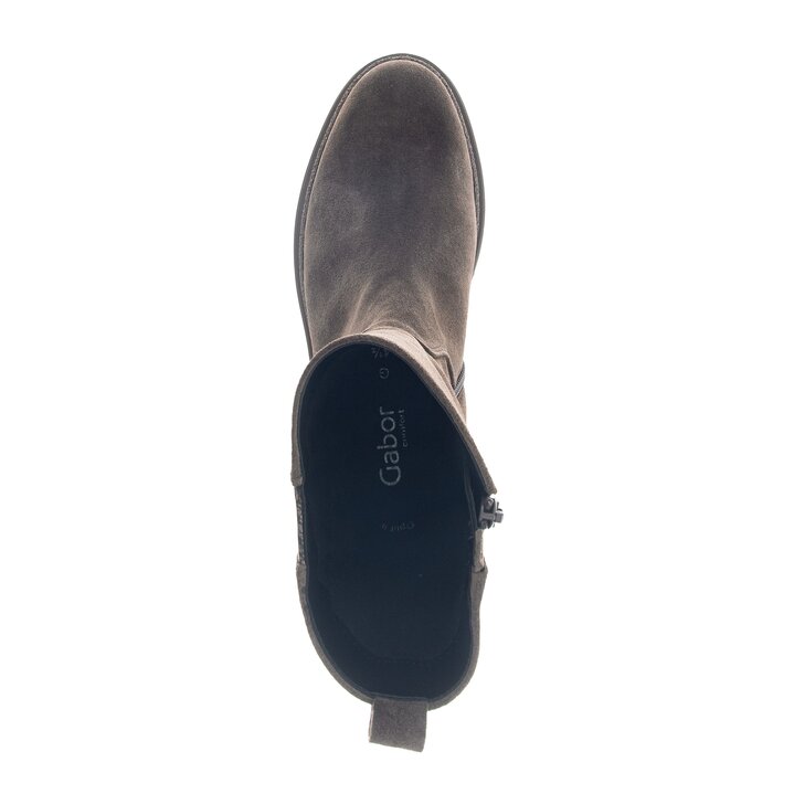 Sportliche Stiefelette braun #5