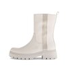 Sportliche Stiefelette creme