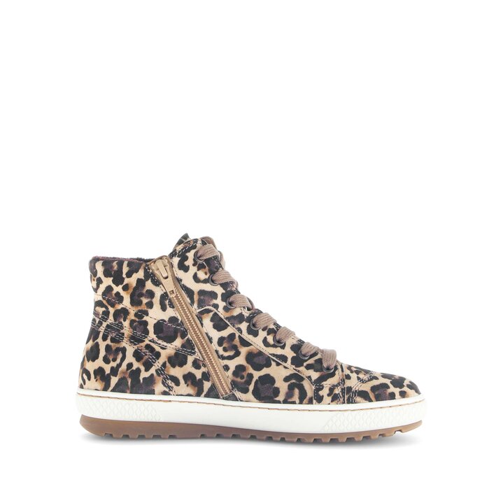 Sneaker high beige #1