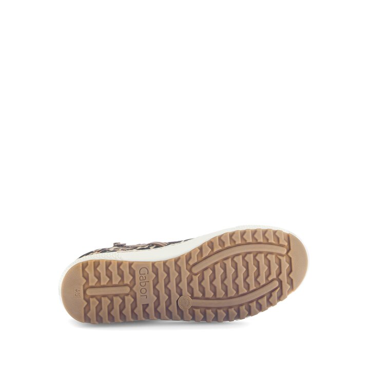 Sneaker high beige #4