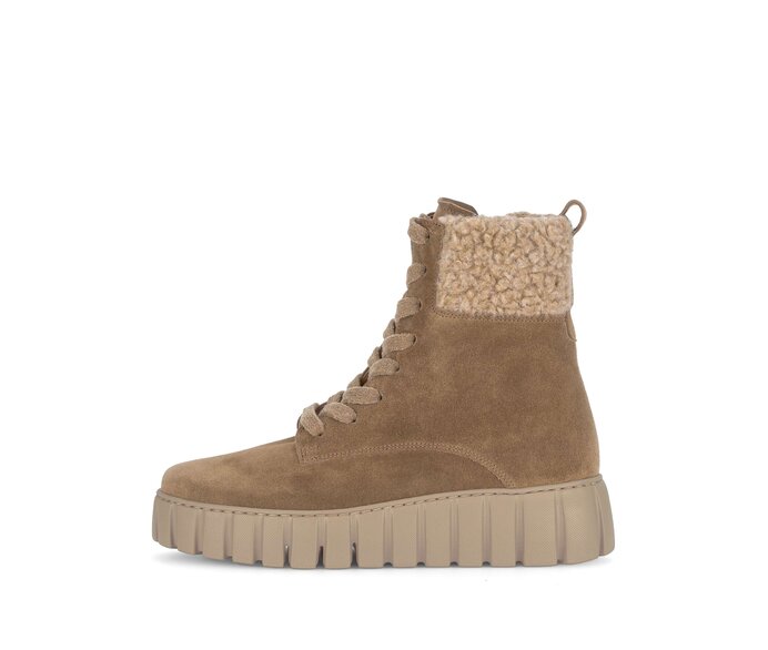 Platform ankle boot brown #0