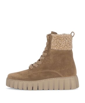 Plateau Stiefelette braun