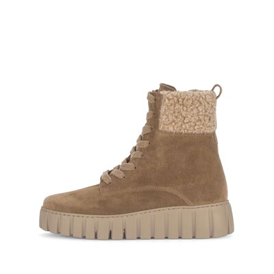 Plateau Stiefelette braun