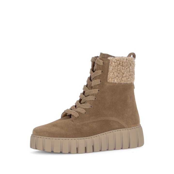 Bottine plateau marron #2