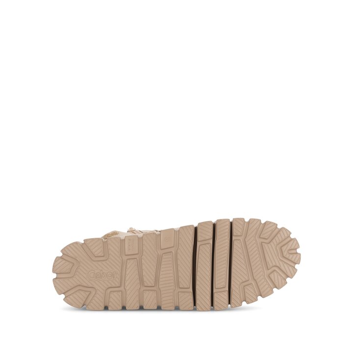 Bottine plateau crème #4