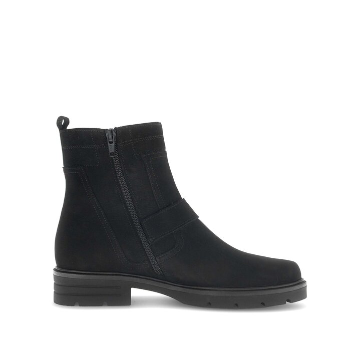 Elegante Stiefelette schwarz #1