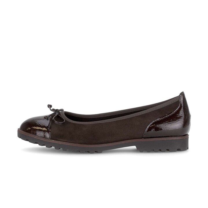 Ballerine sportive marron #0