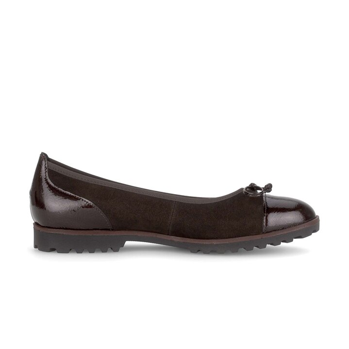 Ballerine sportive marron #1