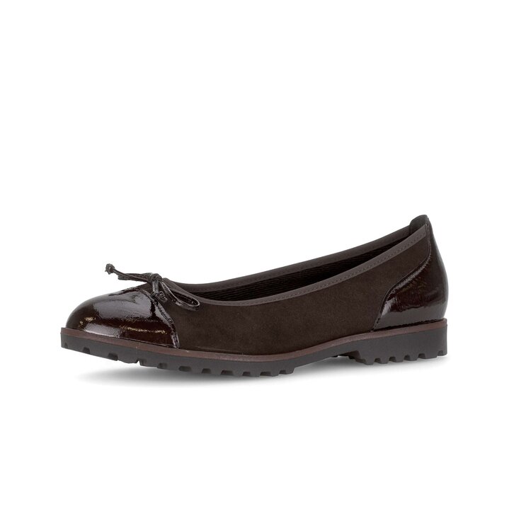 Ballerine sportive marron #2