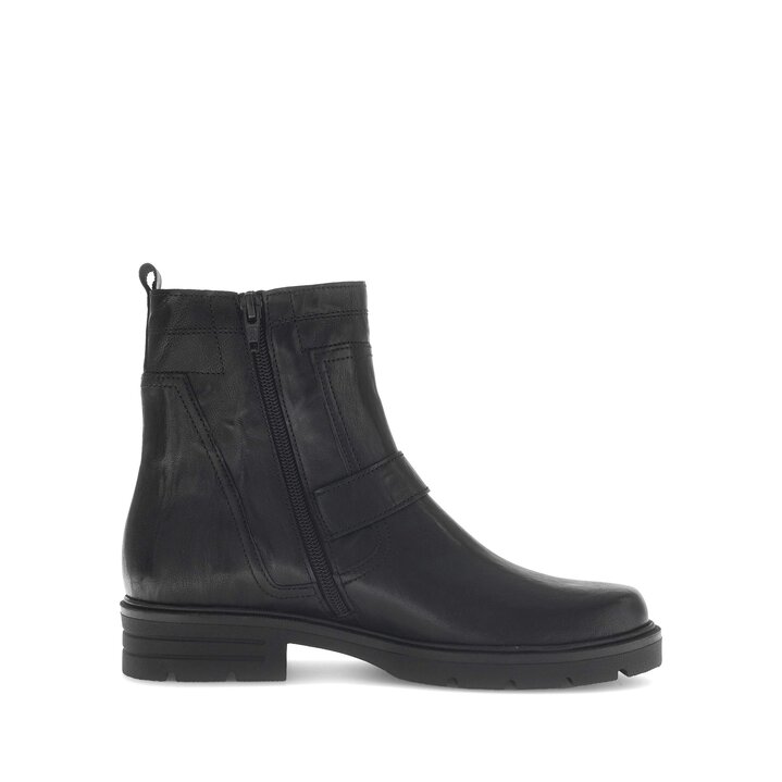 Elegante Stiefelette schwarz #1