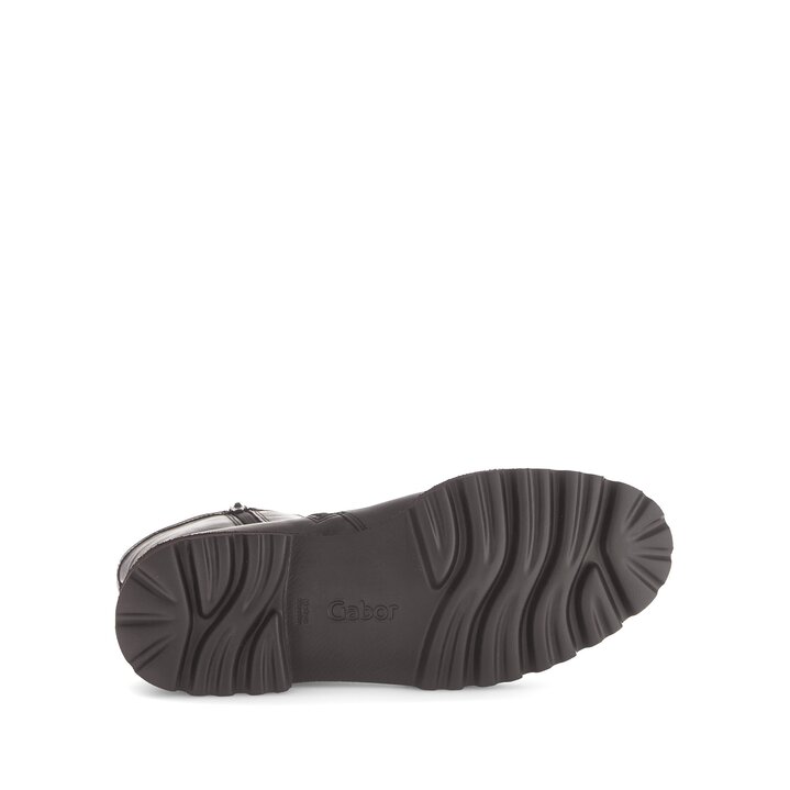 Enkellaarsjes op plateau bruin #4