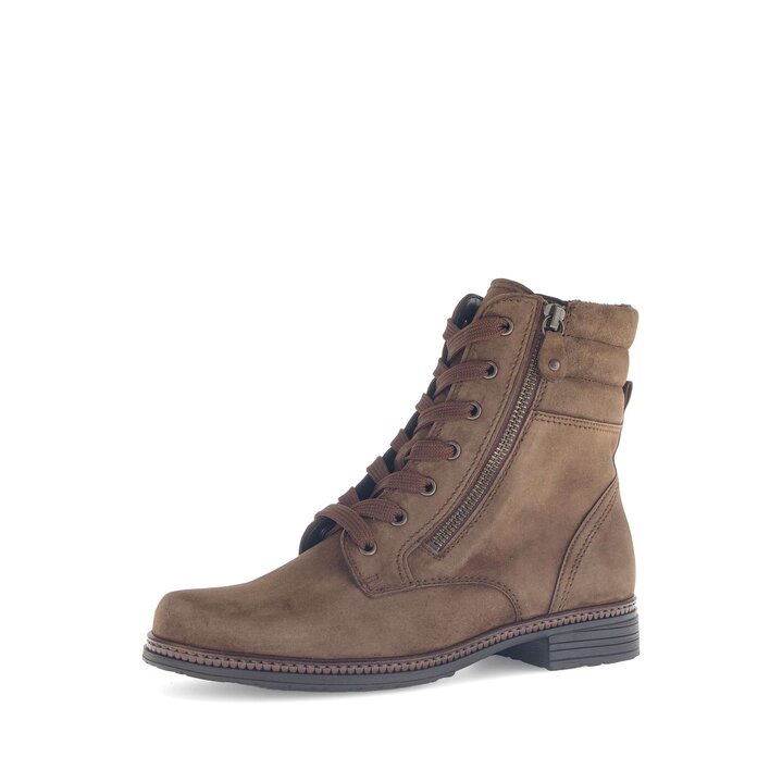 Schnürstiefelette braun #2