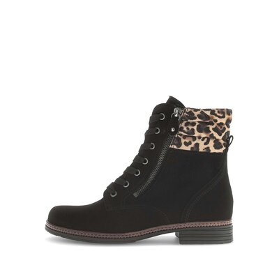 Snörstövletter svart