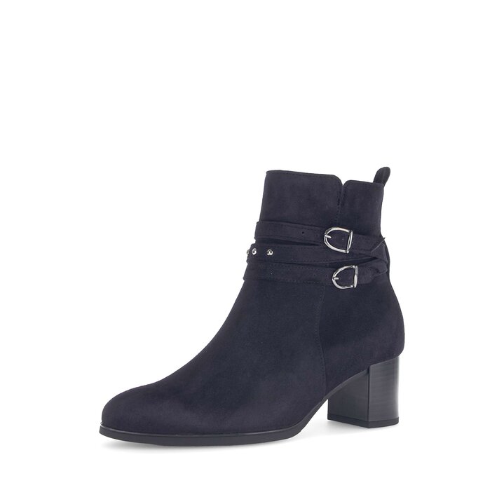 Elegante Stiefelette Blau #2