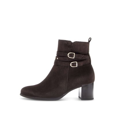 Elegante enkellaarsjes bruin