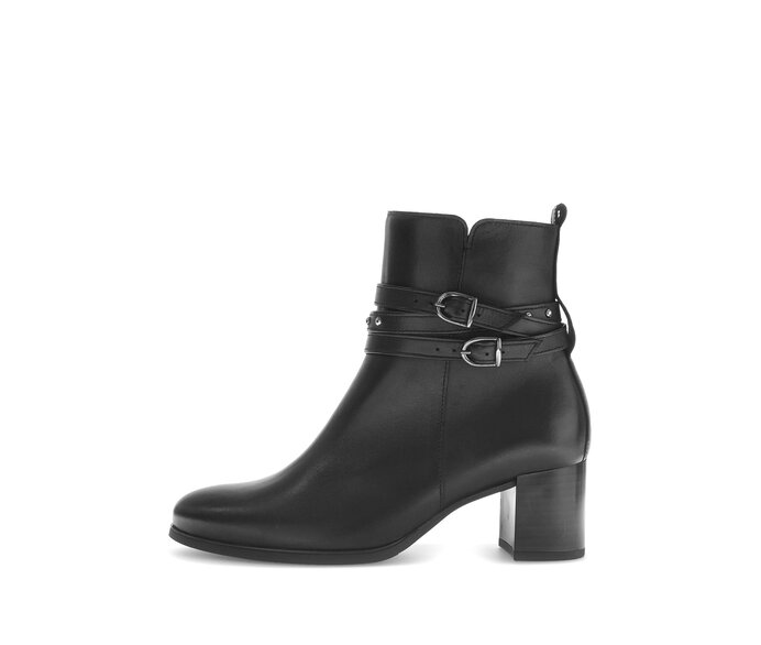 Elegante Stiefelette schwarz #0