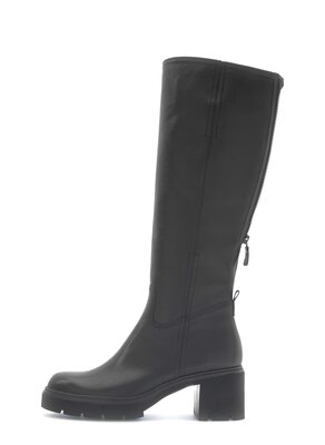 Stivali con plateau nero