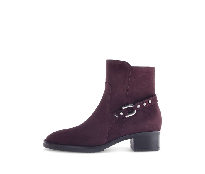 Elegante enkellaarsjes rood #0