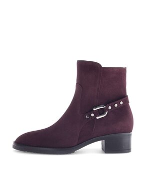 Elegante Stiefelette rot