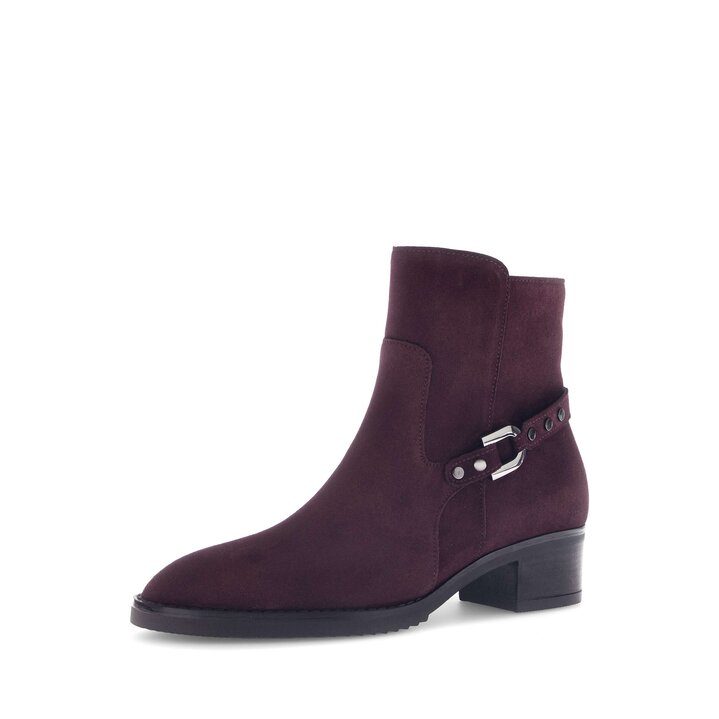 Elegante enkellaarsjes rood #2