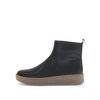 Sportliche Stiefelette schwarz