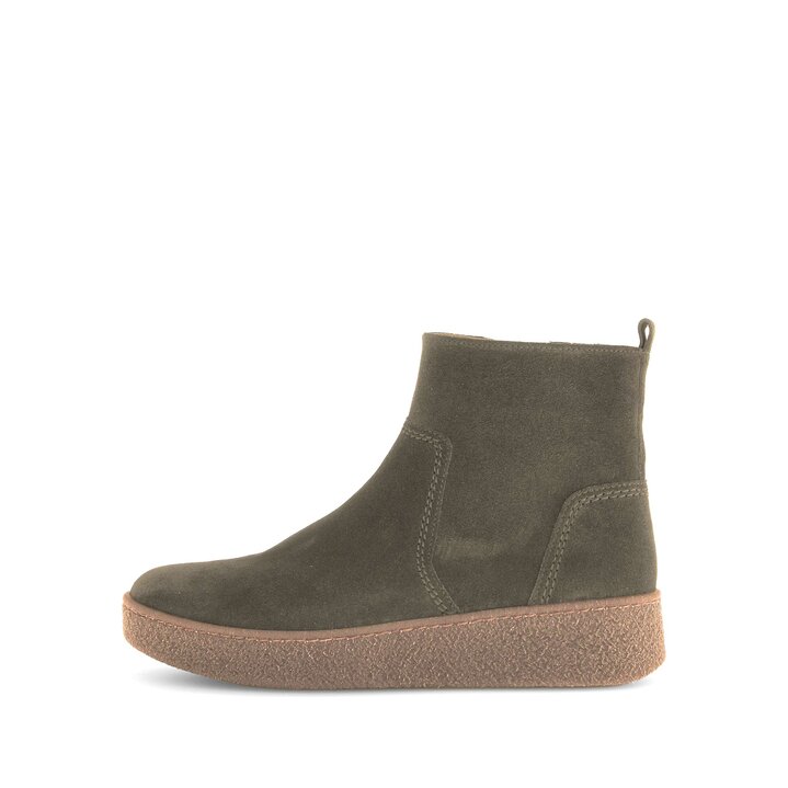 Sportliche Stiefelette grün #0