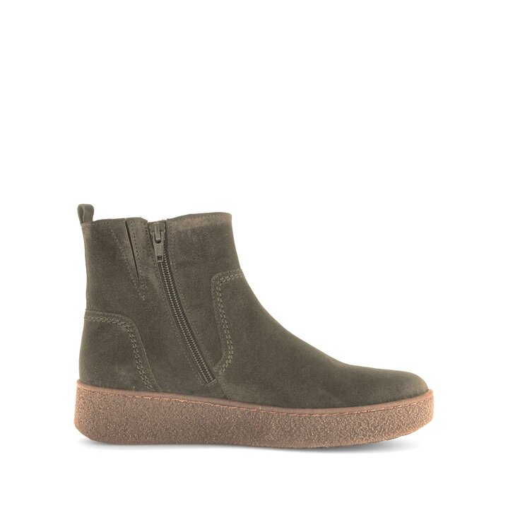 Sportliche Stiefelette grün #1