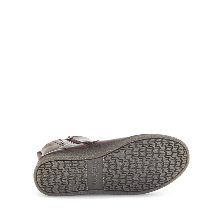 Sportliche Stiefelette braun #4