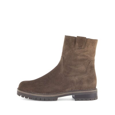 Sportiga stövletter brun