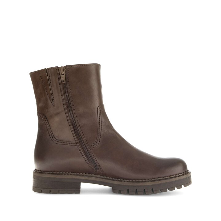 Sportliche Stiefelette braun #1