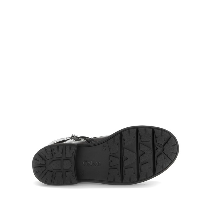 Bottine à lacets noir #4