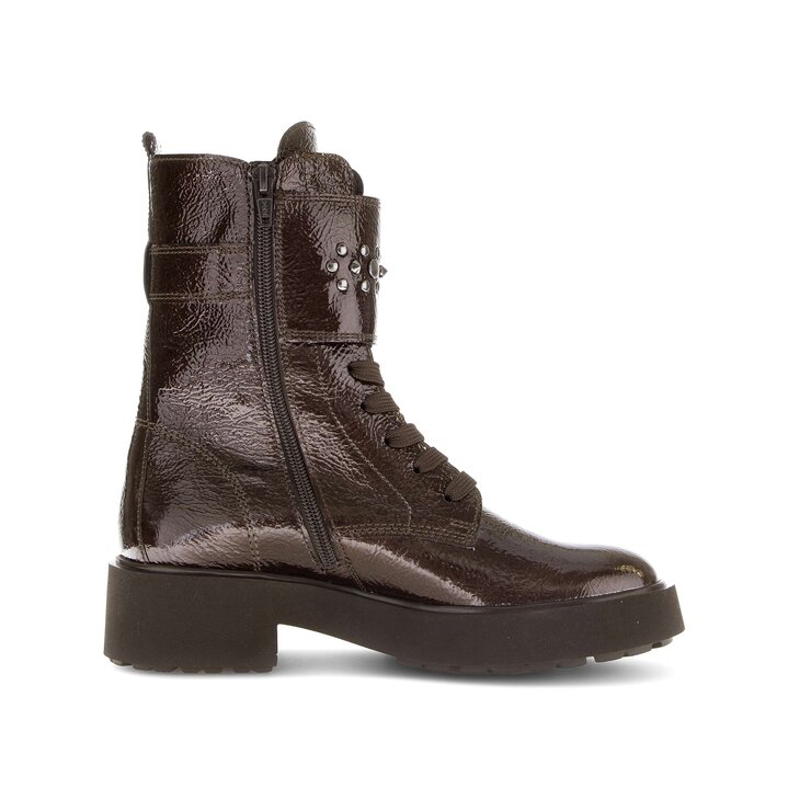 Schnürstiefelette braun #1