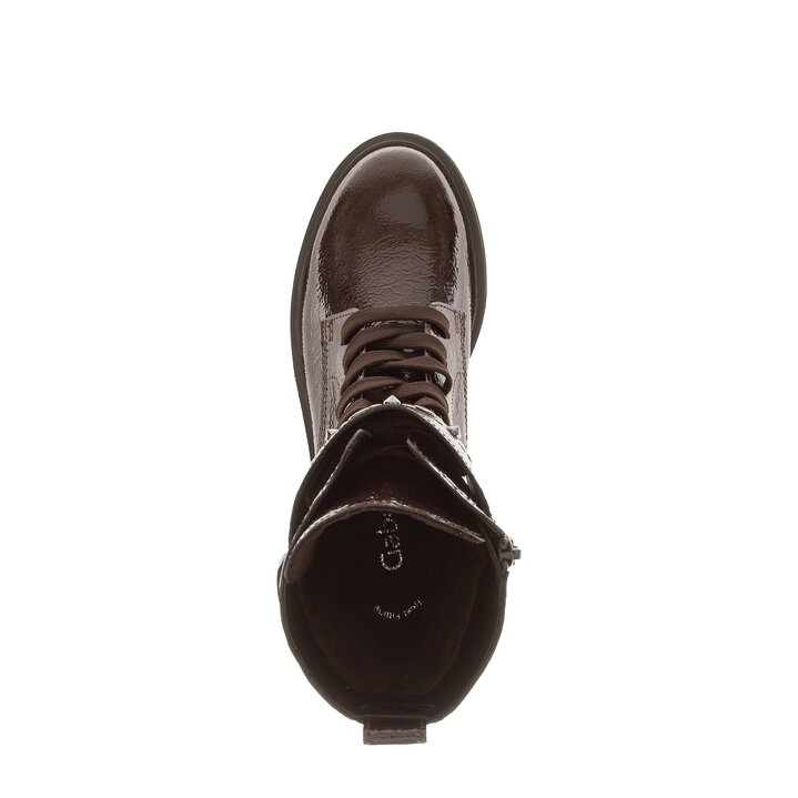 Schnürstiefelette braun #5