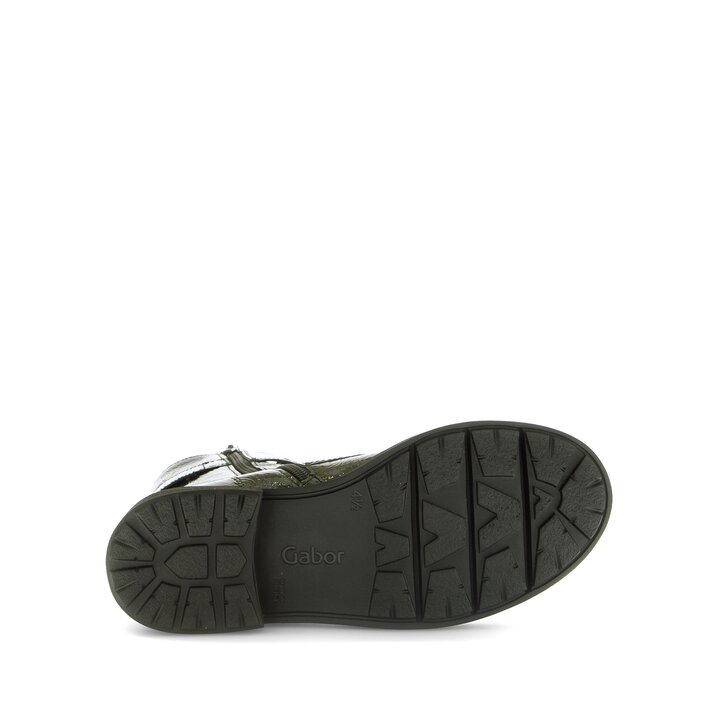 Schnürstiefelette grün #4