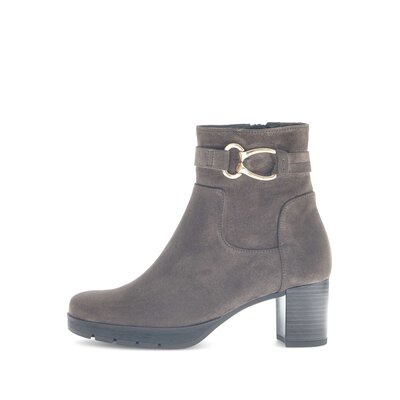 Plateau Stiefelette braun