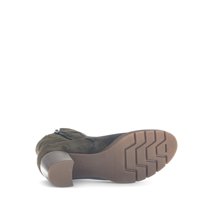 Bottine plateau vert #4