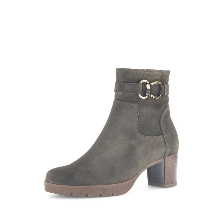 Bottine plateau vert #2