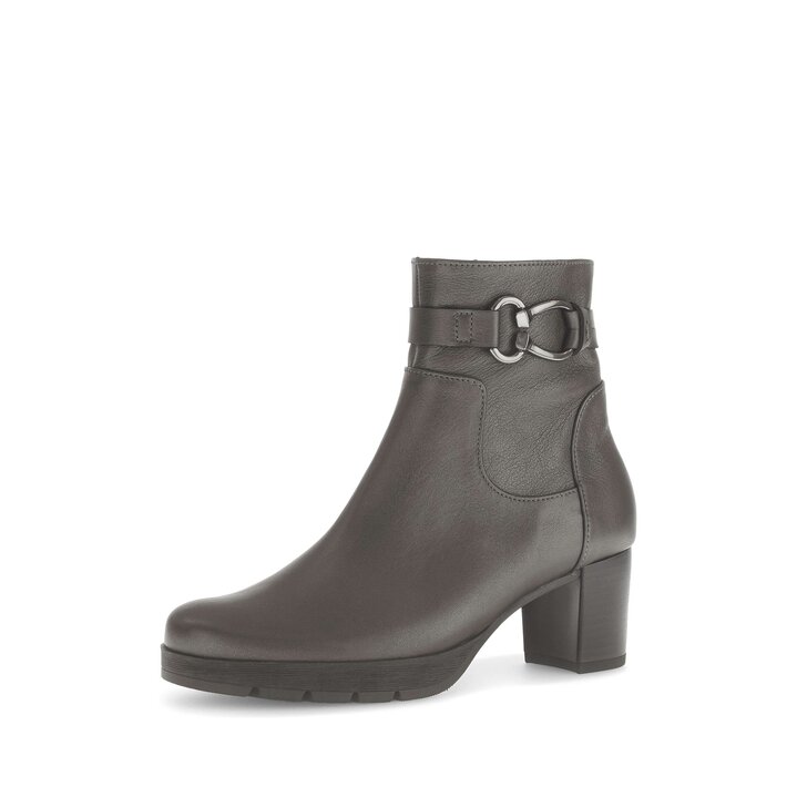 Stivaletto con plateau nero #2