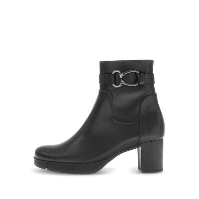 Plateau Stiefelette schwarz