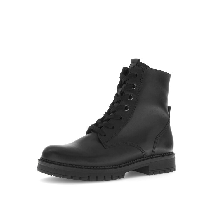 Schnürstiefelette schwarz #2