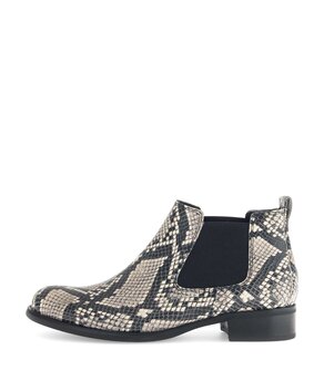 Stivaletto Chelsea beige