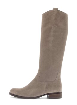 Bottes Montantes En Suède Gabor Pour Femmes - Modèle 75.709.17, Talon 4 Cm, Neuves