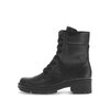 Schnürstiefelette schwarz