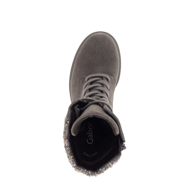 Bottine à lacets marron #5